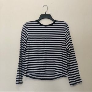 ASOS Long Sleeve Crew Neck Striped Shirt
